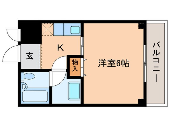 アパートメント翠月の物件間取画像